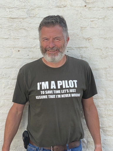 T Shirt " I'm a pilot... "